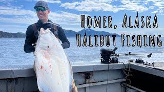 Alaskan Halibut Fishing!! Homer, Alaska 2024 (Catch Clean and Cook!)