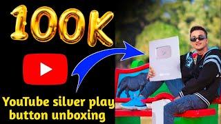 YouTube silver play button unboxing 100K special + Jyotish Marga