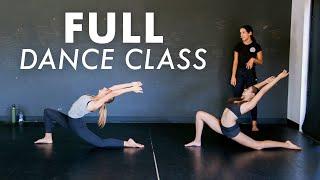 Beginner Contemporary Dance Class (Stretch and Routine)