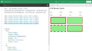 Css Border Styles | Web Zone