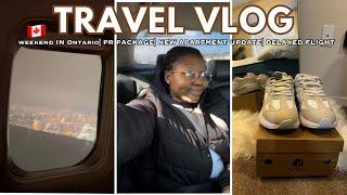 ONTARIO TRIP️ | NEW APARTMENT UPDATE| PR PACKAGE| FLIGHT DELAY & MORE| Ms_yemisi