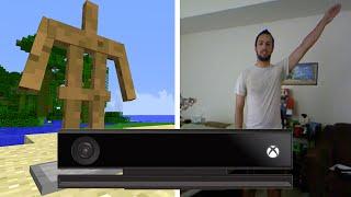 Minecraft: Kinect Controlled Charades w/ Sethbling, Etho, & Guude