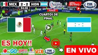 México vs. Honduras en vivo, donde ver, a que hora juega México vs. Honduras Concacaf 2024 hoy