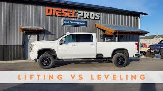 Should you level or lift you Silverado HD? | Diesel Pros