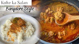 Kofte ka Salan  Bangalore Style Meatball curry recipe by @foodkajahan