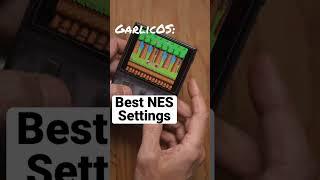 Best NES settings for GarlicOS #rg35xx #retrogaming