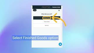 How to Enter Advance Payment Received from Customers in PROFITIZE