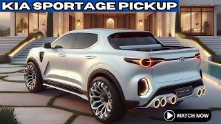 ALL NEW - 2025 Kia Sportage luxury Pickup Official Reveal : FIRST LOOK!