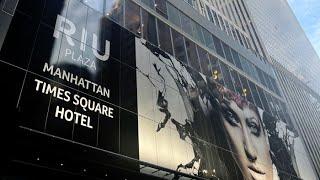 Riu Plaza Manhattan Times Square Hotel - Deluxe King Bedroom Review #travelvlog #nycvlog #riu #nyc