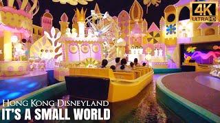 It's a Small World POV — Hong Kong Disneyland 2022【4K】| Full Ride