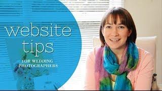 Website Tips For Wedding Photographers