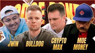 INSANE Cash Game With Bulldog & Moe Money! LIVE $5/10/25 Texas Hold'Em