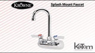 Krowne Splash Mount Faucet (10-400L)