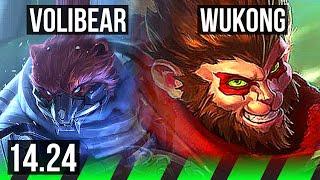 VOLIBEAR vs WUKONG (JGL) | NA Master | 14.24