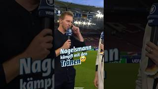 Julian Nagelsmann kämpft mit den Tränen | Sportschau Fußball