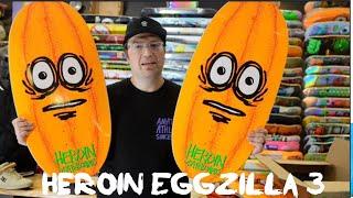 Heroin Skateboards Eggzilla 3 first look! New Heroin skateboards Holiday 24 drop Shelloween 2 & more