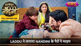 Laddu Ne Lagaya Nandini Ke Pairon Pe Marham | FULL EPISODE- 288 | Dhartiputra Nandini