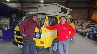 Restoring Auto Alex's Classic T25 VW Camper - Rusty Betty EP1