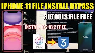 iPhone 11 iCloud Activation Lock Bypass Using 3uTools on iOS 18.2 – Step-by-Step Guide