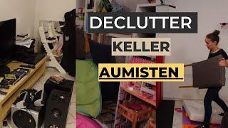 Keller aufräumen, ausmisten und Ordnung schaffen (in 4 einfachen Schritten) | Minimalismus