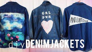 DIY Denim Jackets // 2 Ways