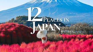 12 Most Beautiful Places to Visit in Japan 2024  | First Time Japan Travel