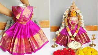 Varamahalaxmi decoration ideas || Kalasam Decoration with Blouse Piece || Kalasam Decoration ideas.