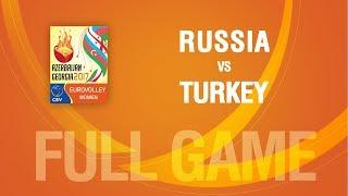 Russia vs Turkey | QUARTERFINALS | EUROVOLLEY AZERBAIJAN AND GEORGIA 2017