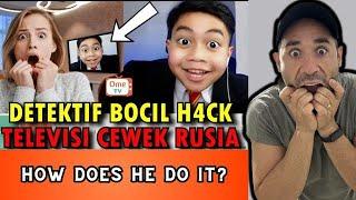 DETEKTIF BOCIL H4CK TELEVISI DI RUSIA SAMPAI FIKI NAKI KENA H4CK  - OME. TV INTERNASIONAL reacting