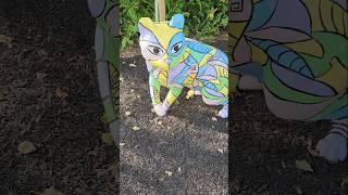 HELLO KITTY!  Miami's Must-See Pet Sculpture Garden Series – Part 51 #shorts