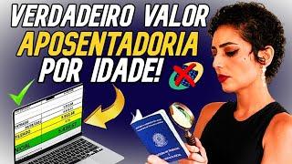 Como o INSS vai CALCULAR Aposentadoria POR IDADE? Regra de Transição Por Idade Pós-reforma!