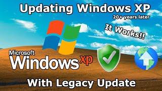 Updating Windows XP With Legacy Update!!