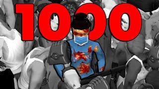 I Made 1000 Zombies Hunt My Viewers in Project Zomboid... Here's What Happened