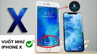 tweak vuốt như iphone x ios 14.4 mới nhất