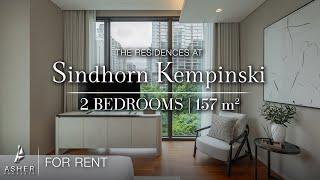 The Residences at Sindhorn Kempinski | 2 Bedrooms | 157 sq.m. | Available for RENT