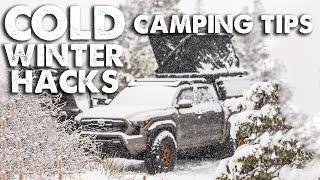 COLD WEATHER CAMPING ADVICE - Tips And Tricks For Staying Warm In The Winter - Overland Edition