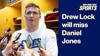 Drew Lock reacts to Giants releasing Daniel Jones