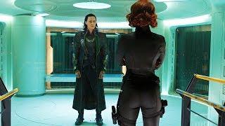 Black Widow Tricks Loki Scene - The Avengers (2012) Movie CLIP HD