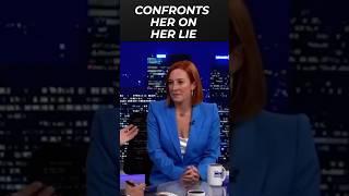 Watch Jen Psaki's Face When Host Confronts Her on Her Lie