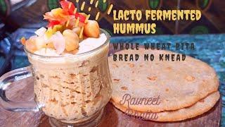 Ravneet Bhalla's OIL-FREE lacto-fermented hummus Recipe (PROBIOTIC FOODS IN INDIA)