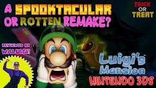 A GREAT Or ROTTEN Remake? WALUIGI REVIEWS Luigi's Mansion (Nintendo 3DS Remake)- Trash Or Treasure