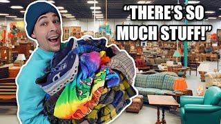 Thrifting At The LARGEST Thrift Store! (3 STORIES!)