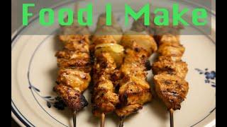 Shish Tawook Chicken Kebab Middl- Eastern Kitchen