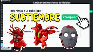 TODOS LOS PROMOCODES DE ROBLOX *GRATIS* 2021  | ROBLOX⭐