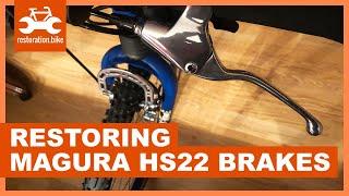 Restoring a pair of vintage 1995 Magura HS22 brakes