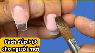 Tinh Yeu Nail || Cách Đắp bột cho người bắt đầu, dễ kiếm tiền