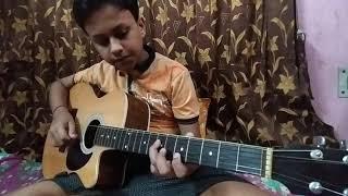 Tolo Chinno Bina Bhadho Notun Tarey in Guitar ( Instrumental - By - Srinjoy Majumder - Deep )