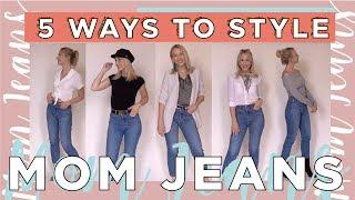 5 Ways to Style Mom Jeans | Amanda Weldon