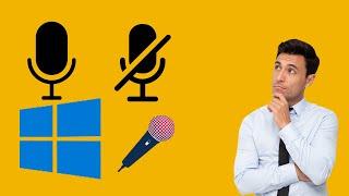 How to Mute or Unmute Microphone in Windows 10 | GearUpWindows