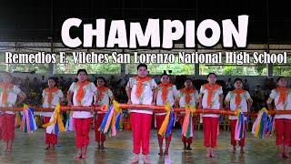 Champion: Remedios E Vilches San Lorenzo National High School | Folk Dance Competition (High School)